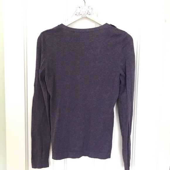 Daisy Fuentes Lilac Sequin Cardigan - Picture 8 of 8